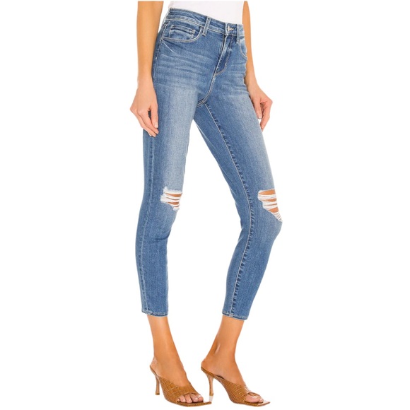 L’Agence Margot High Rise Skinny Jeans in Syracuse (30) - Picture 3 of 12